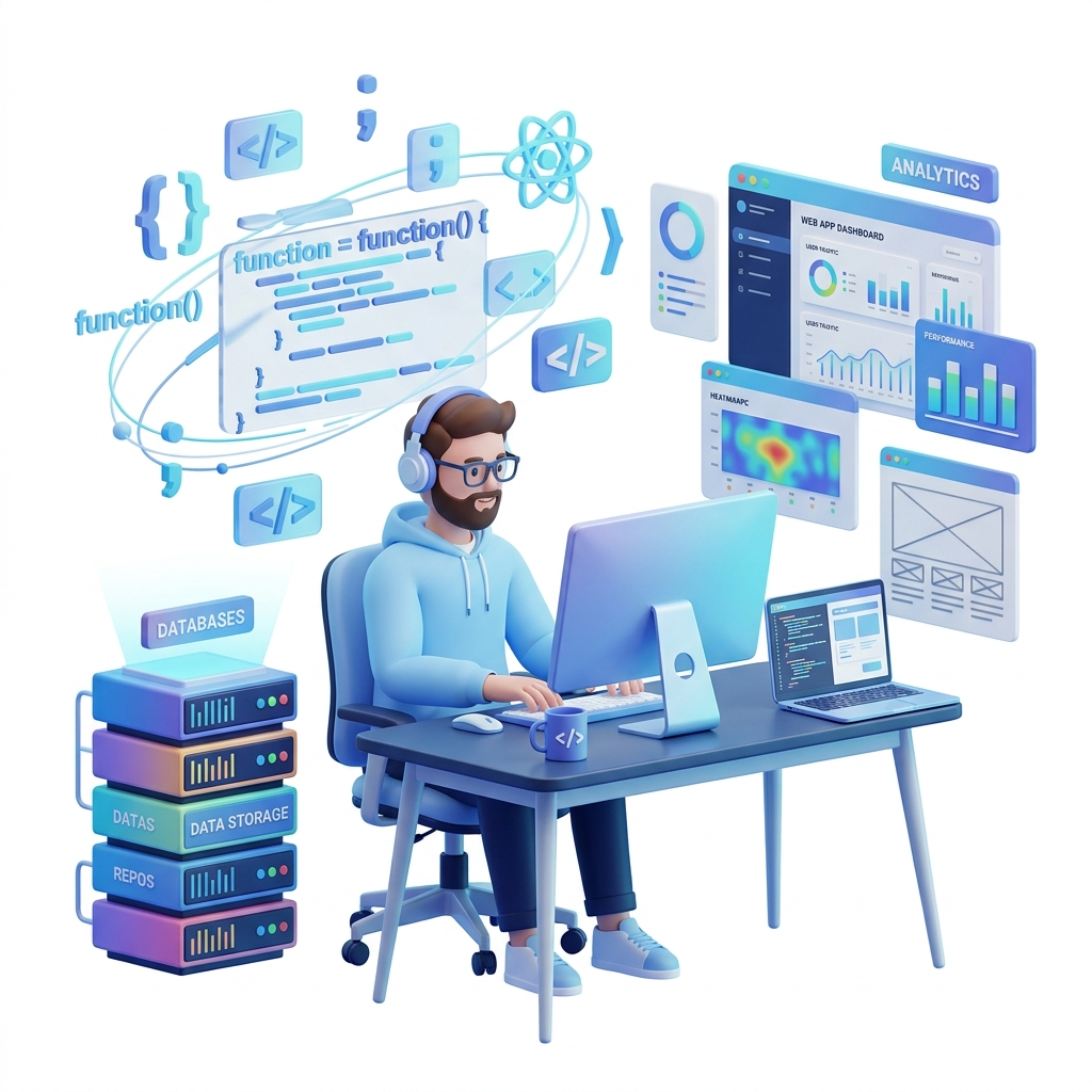Software Services Illustration